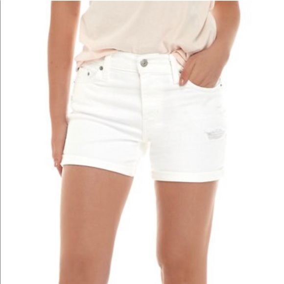 Levis Mid Length Womens Shorts 